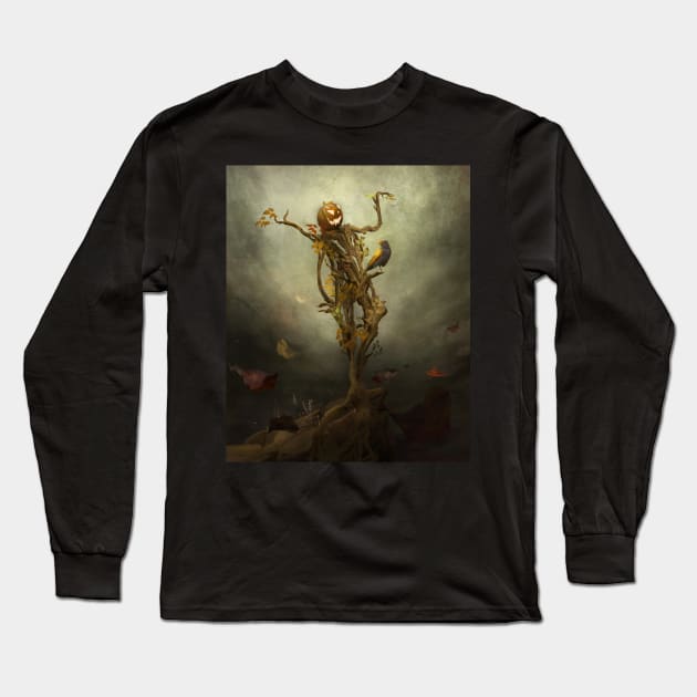 Halloween Long Sleeve T-Shirt by digitiel1@outlook.com 